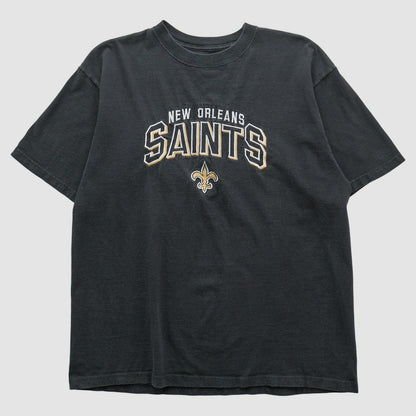 New Orleans Saints Reebok 2000s T-shirt - Black Vintage cheap