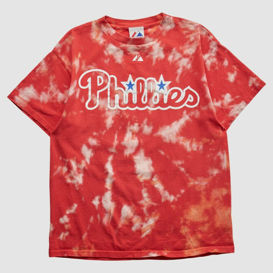 Philadelphia Phillies Majestic 2008 T-shirt - Red Vintage