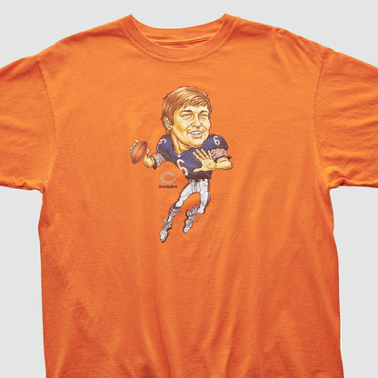 Chicago Bears Reebok 2000s T-shirt - Orange Vintage for sale