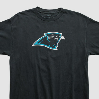 Carolina Panthers Reebok 2000s T-shirt - Black Vintage discount