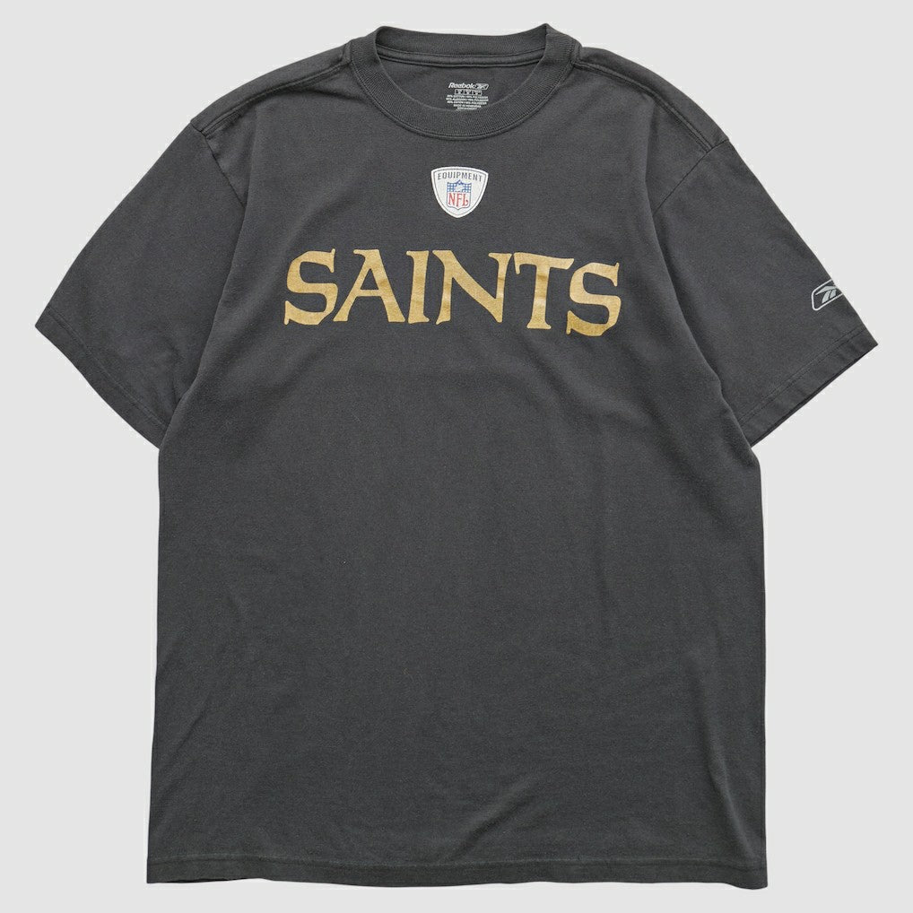 New Orleans Saints Reebok 2000s T-shirt - Charcoal Vintage outlet