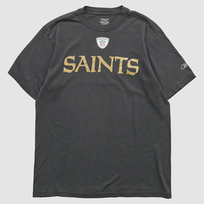 New Orleans Saints Reebok 2000s T-shirt - Charcoal Vintage outlet