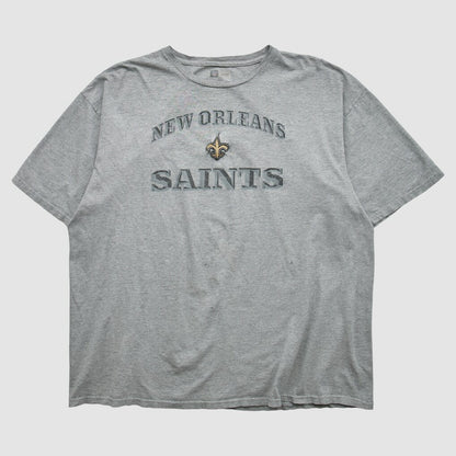New Orleans Saints NFL 2000s T-shirt - Heather Gray Vintage outlet
