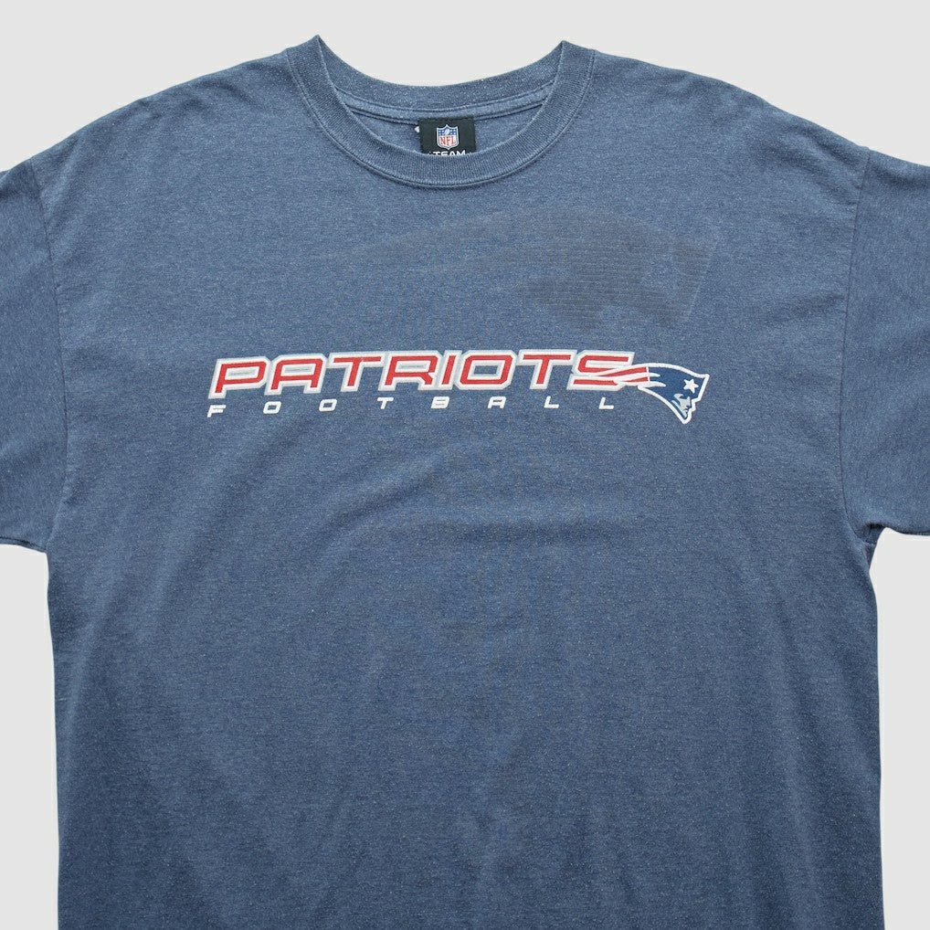 New England Patriots NFL 2010s T-shirt - Blue Vintage discount