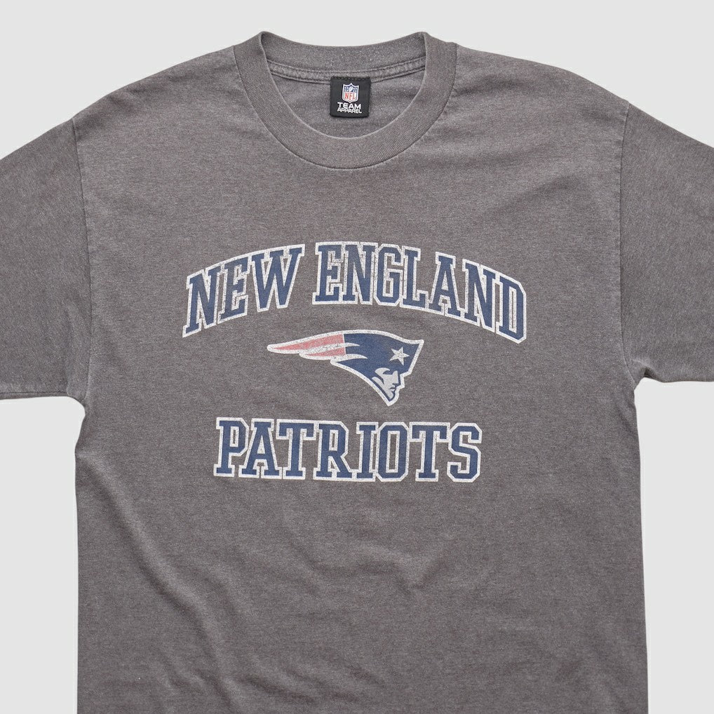 New England Patriots NFL 2010s T-shirt - Heather Gray Vintage online