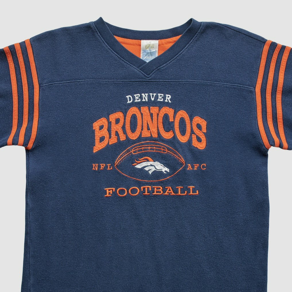 Denver Broncos 2000s Pullover Sweatshirt - Navy Vintage sale