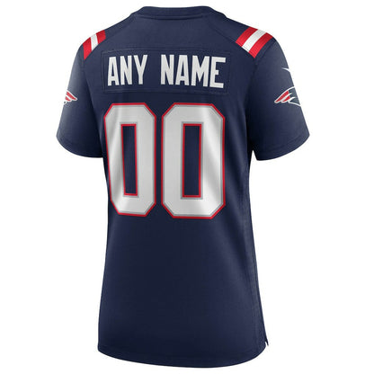 New England Patriots Women's Super Bowl LX Patch Custom Game Jersey - Navy | Nike sale