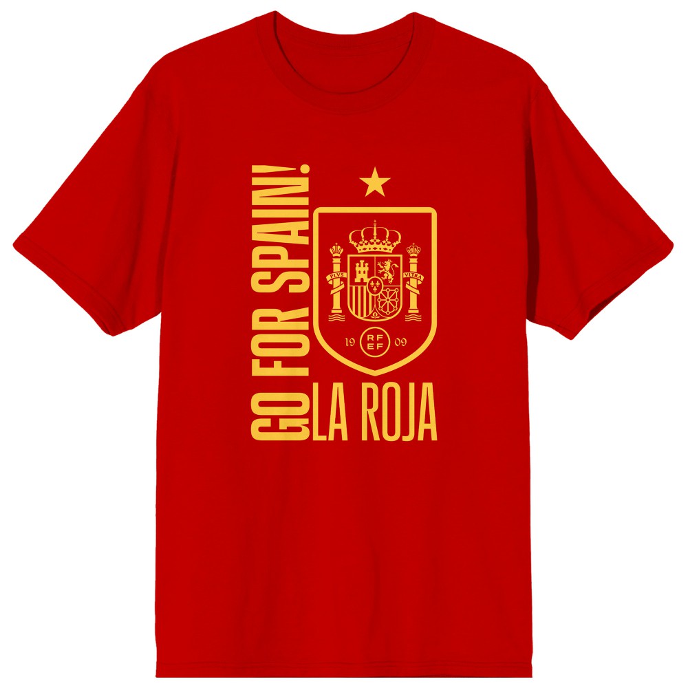 Spain National Team Go For Spain La Roja T-Shirt - Red cheap
