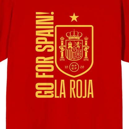 Spain National Team Go For Spain La Roja T-Shirt - Red cheap