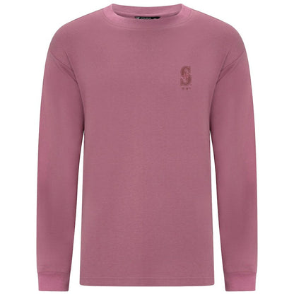 Seattle Mariners Levelwear Bridal Rose Luxe Signature Long Sleeve T-Shirt - Pink