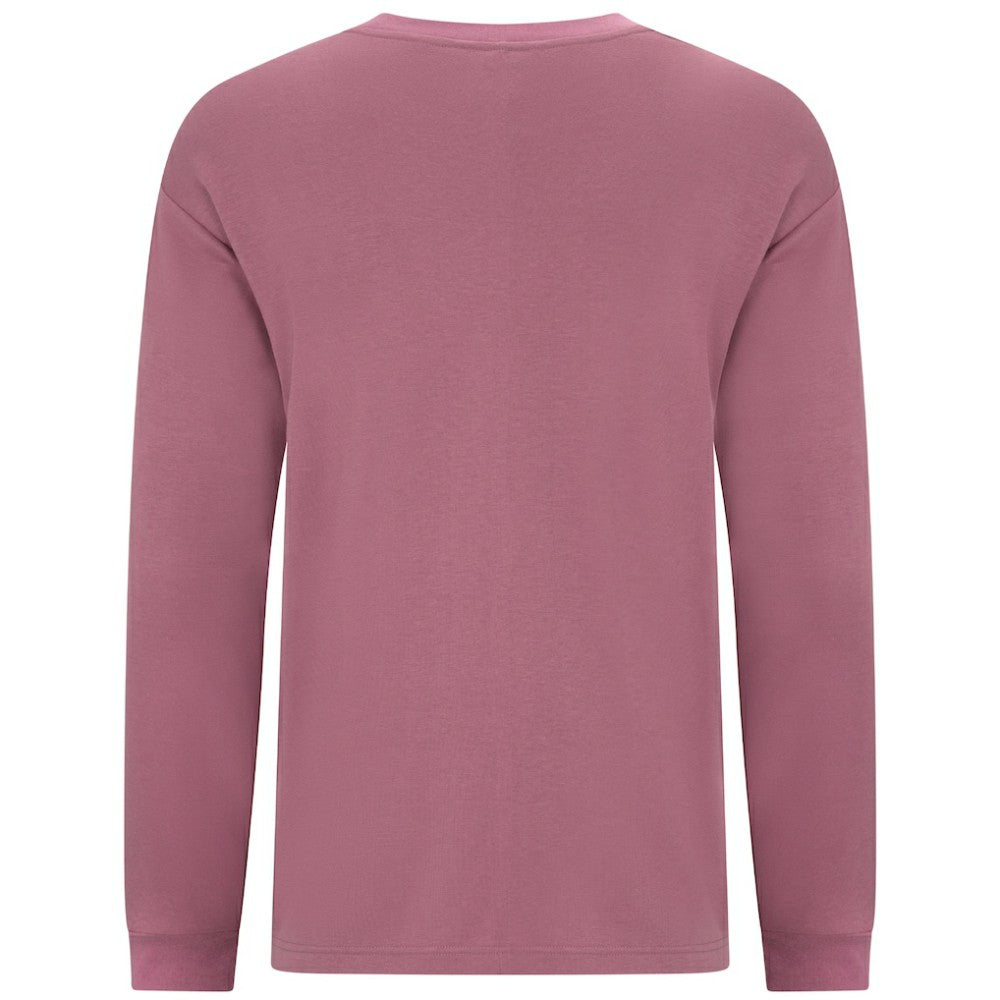 Tampa Bay Rays Levelwear Bridal Rose Luxe Signature Long Sleeve T-Shirt - Pink