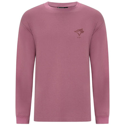 Toronto Blue Jays Levelwear Bridal Rose Luxe Signature Long Sleeve T-Shirt - Pink