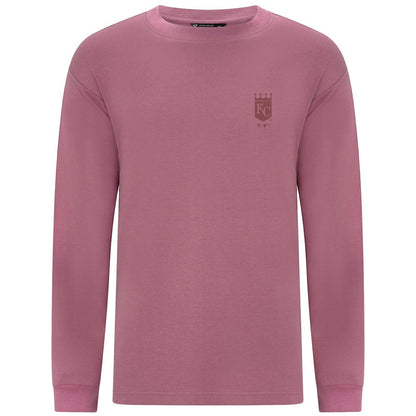 Kansas City Royals Levelwear Bridal Rose Luxe Signature Long Sleeve T-Shirt - Pink