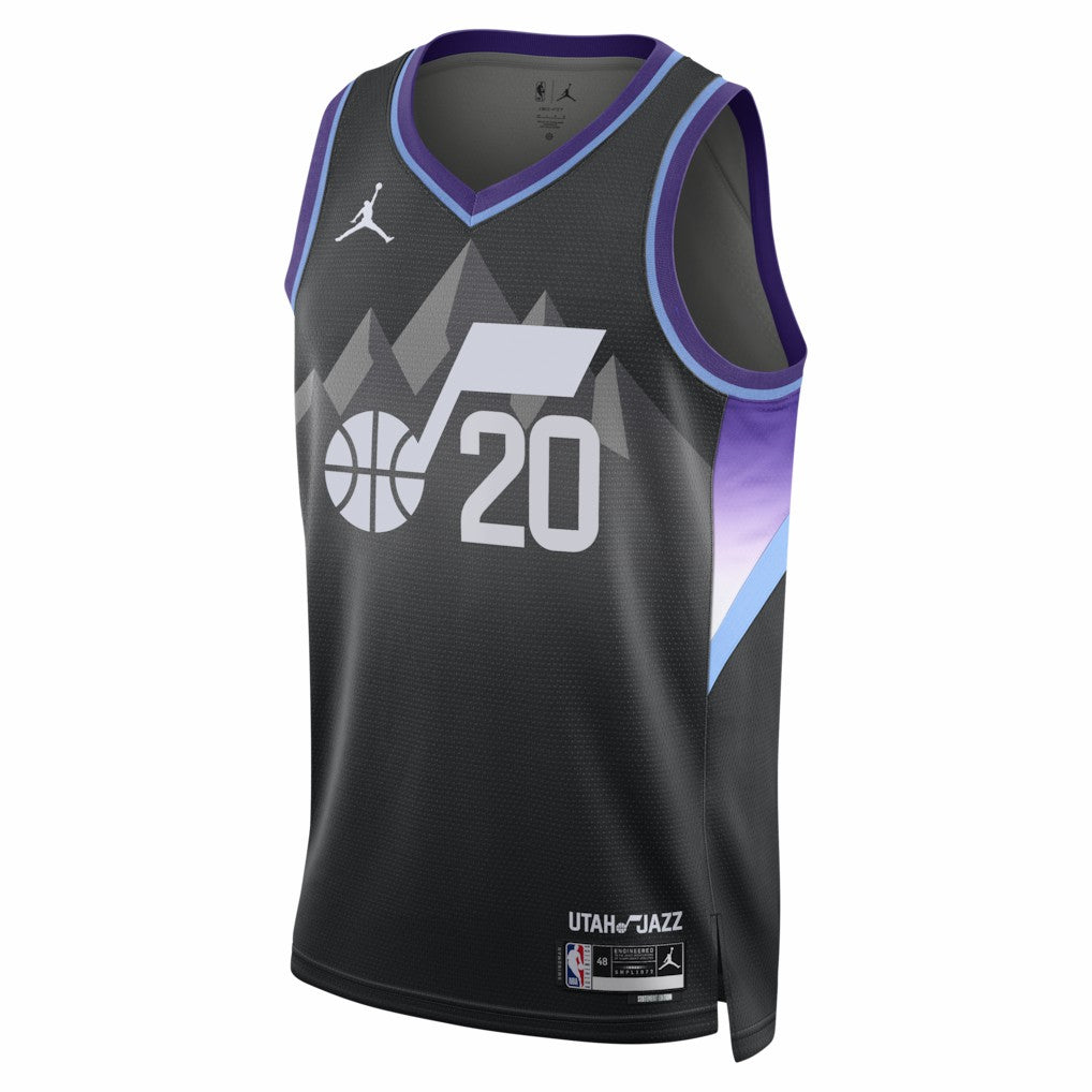 Jaren Jackson Jr. Utah Jazz Jordan Brand Unisex Swingman Jersey - Statement Edition - Black on sale