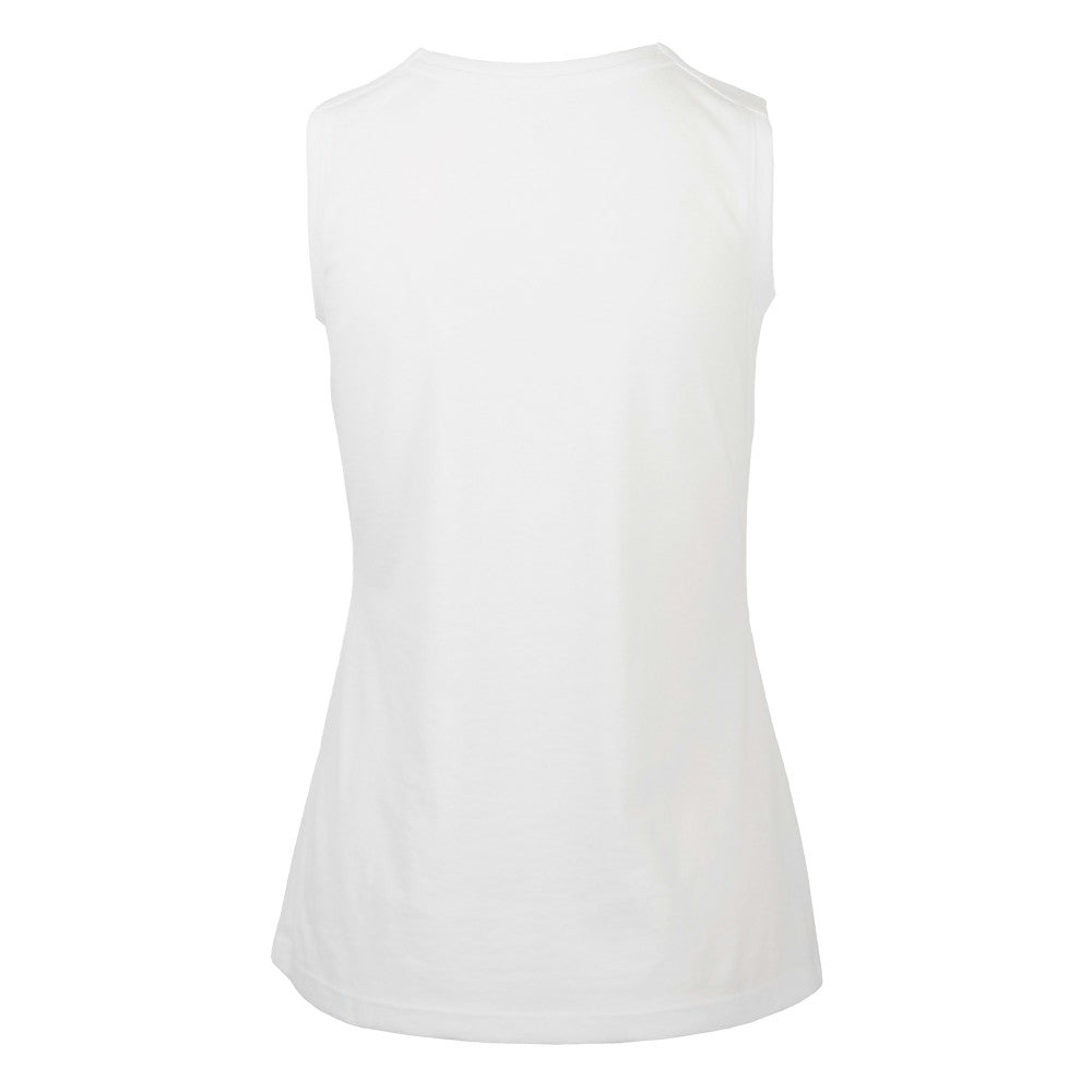 Kansas City Royals Levelwear Women's Macy Spring Training Badge Bold Tank Top - White