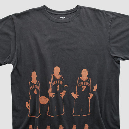 New York Knicks UNK 2010s T-shirt - Black Vintage | Vintage cheap