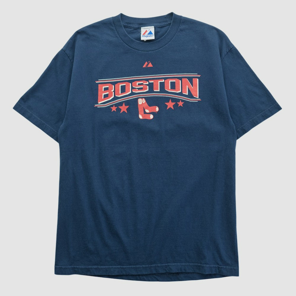 Boston Red Sox Majestic 2007 T-shirt - Navy Vintage
