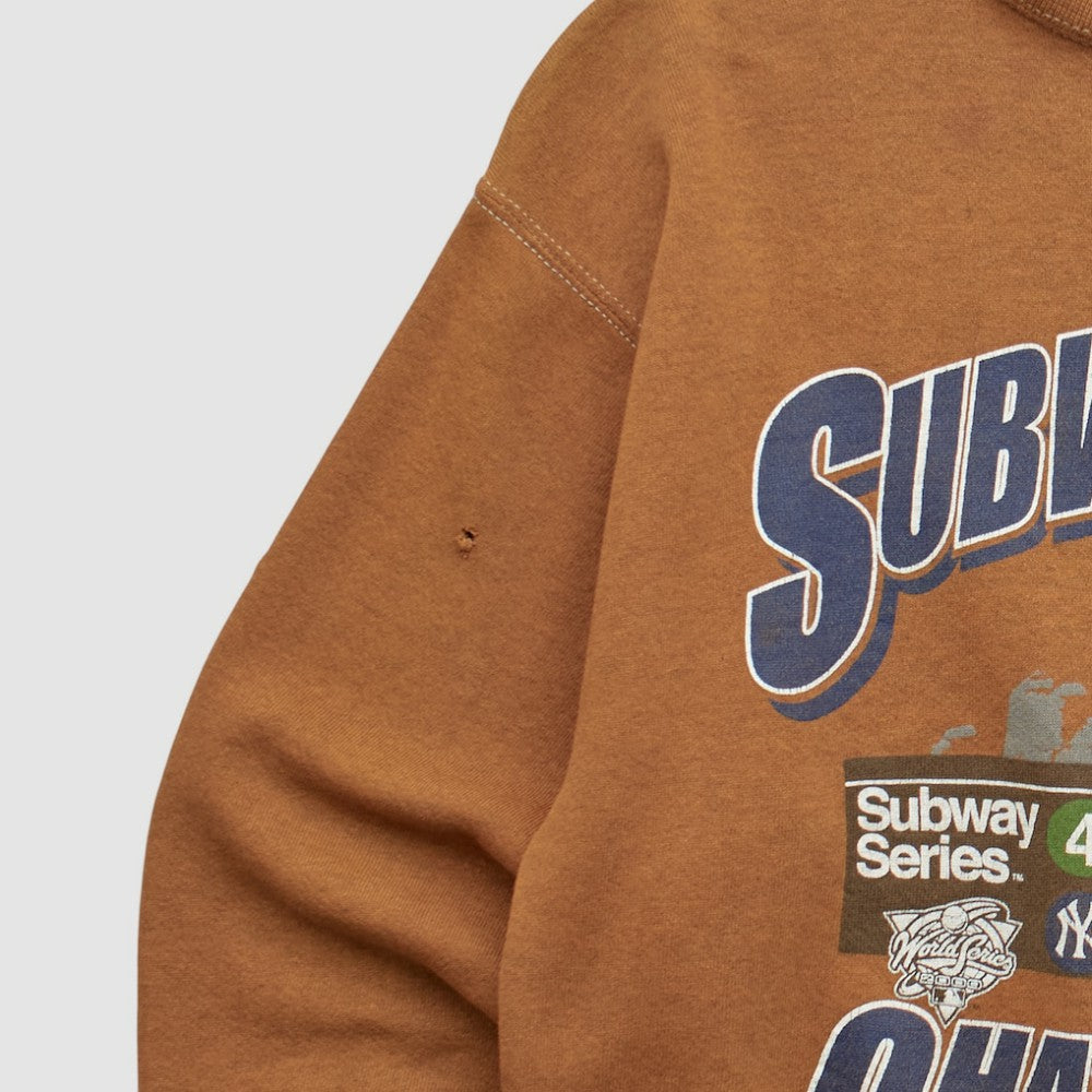 New York Yankees Puma 2000 Pullover Sweatshirt - Clay Vintage