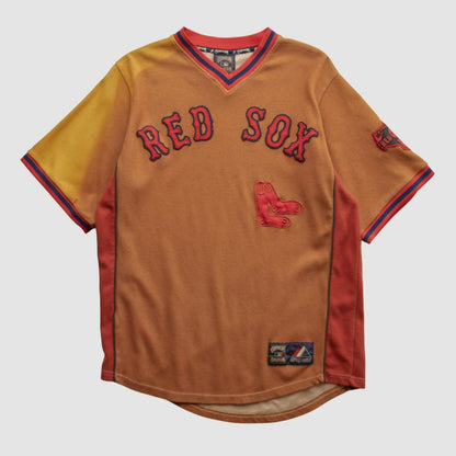 Boston Red Sox Majestic 2000s T-shirt - Clay Vintage