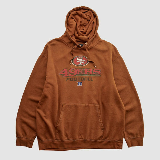 San Francisco 49ers NFL 2010s Hooded Pullover Sweatshirt - Clay Vintage discount