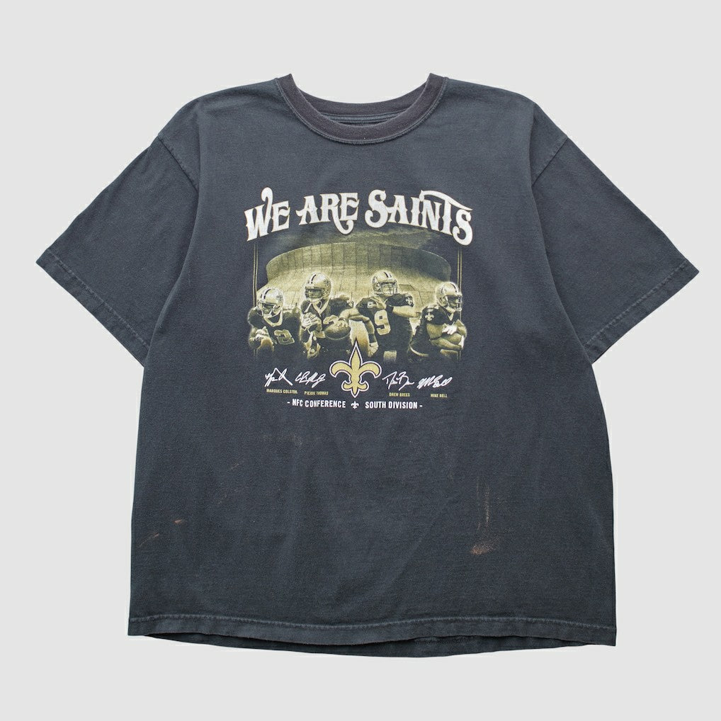 New Orleans Saints Reebok 2000s T-shirt - Black Vintage online