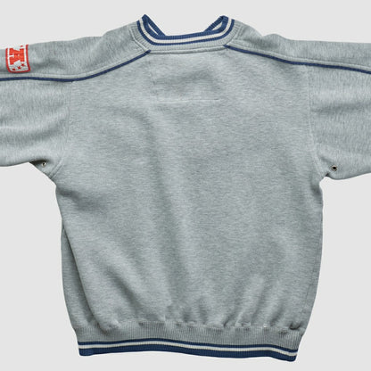 Denver Broncos Lee Apparel 90s Pullover Sweatshirt - Heather Gray Vintage outlet