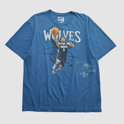 Minnesota Timberwolves 2010s T-shirt - Blue Vintage | Adidas shop