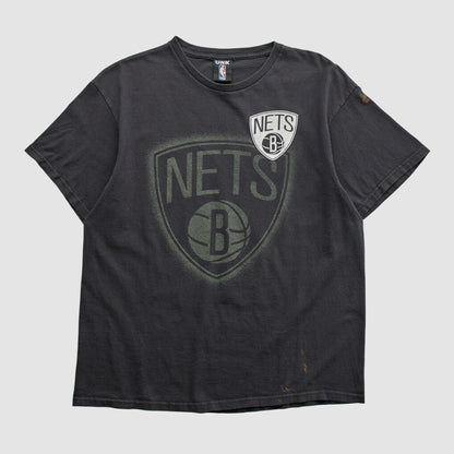 Brooklyn Nets UNK 2010s T-shirt - Black Vintage | Vintage online