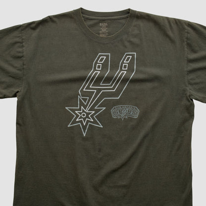 San Antonio Spurs NBA 2000s T-shirt - Black Vintage | Vintage online