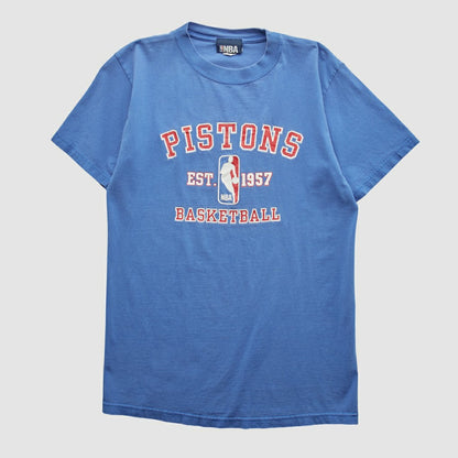 Detroit Pistons NBA 2000s T-shirt sale - Blue Vintage | Vintage on sale