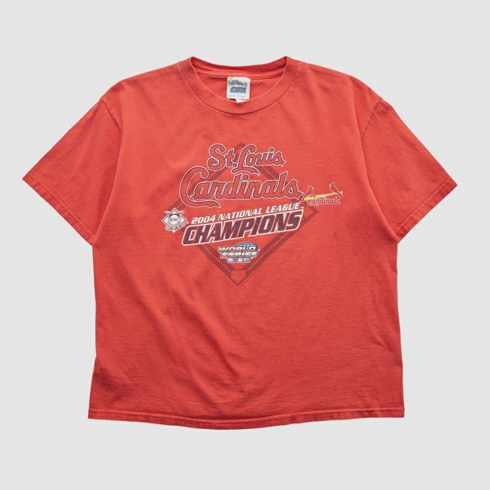 National League Champions CSA 2004 T-shirt - Red Vintage