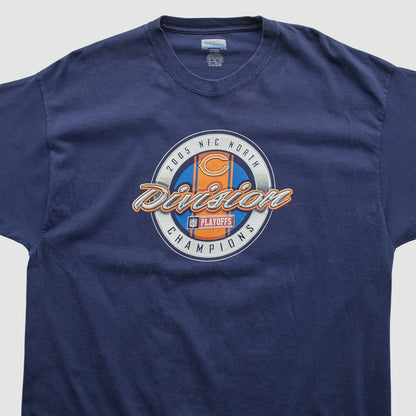 Chicago Bears Reebok 2005 T-shirt - Navy Vintage sale