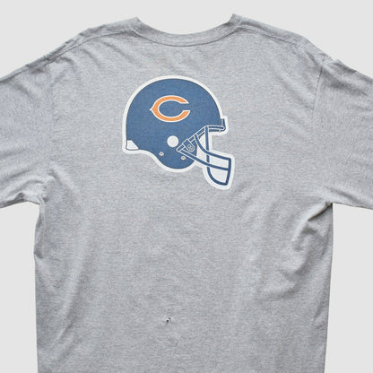 Chicago Bears Reebok 2000s Long Sleeve T-shirt - Heather Gray Vintage cheap