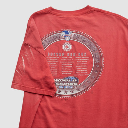 Boston Red Sox Alstyle 2004 T-shirt - Red Vintage