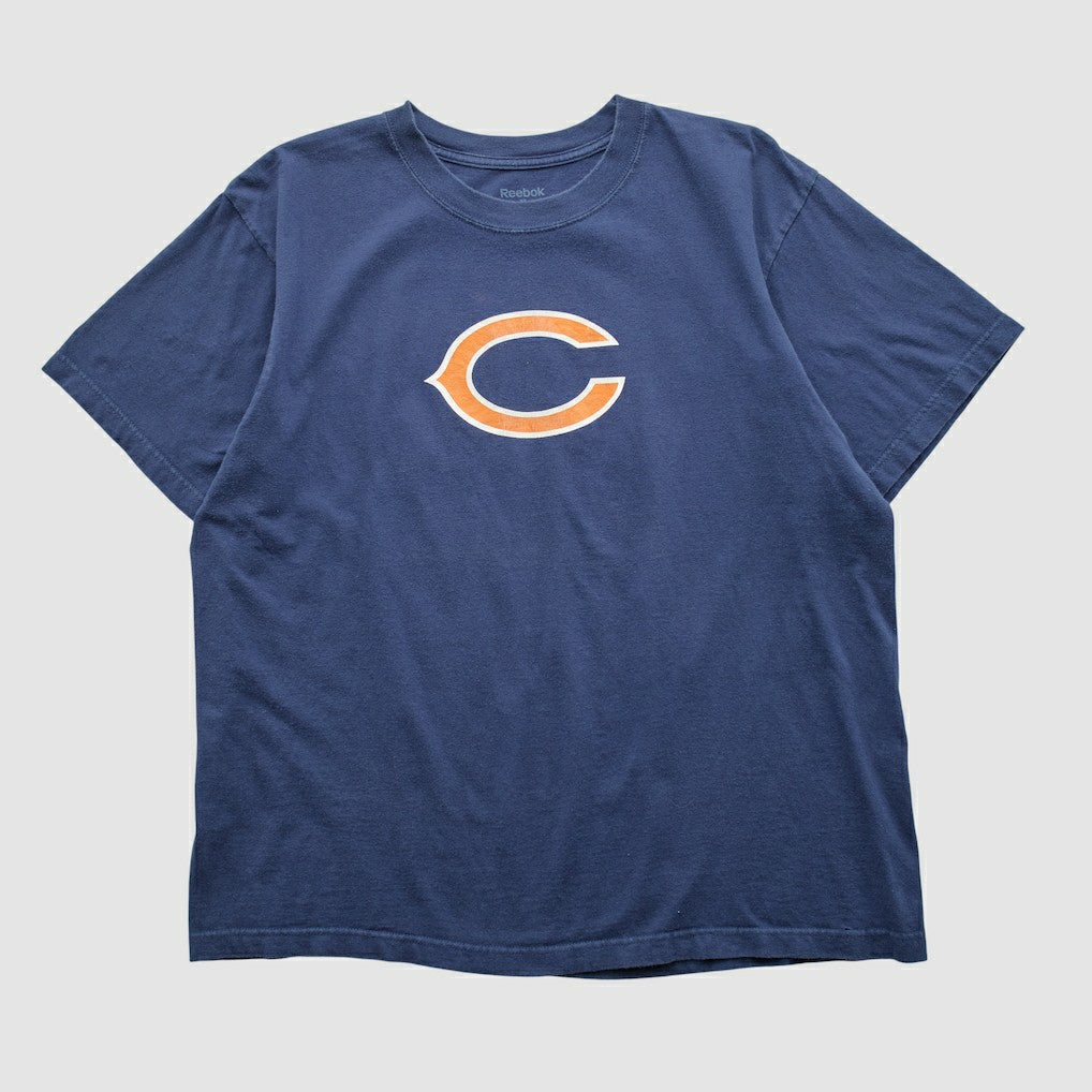 Chicago Bears Reebok 2000s T-shirt - Navy Vintage for sale