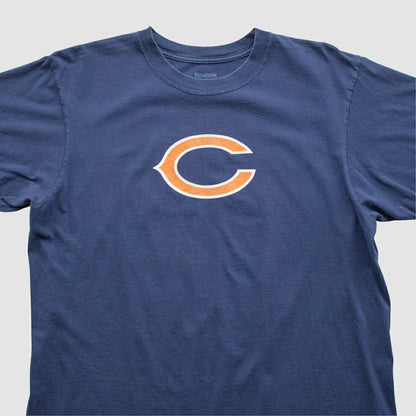 Chicago Bears Reebok 2000s T-shirt - Navy Vintage for sale