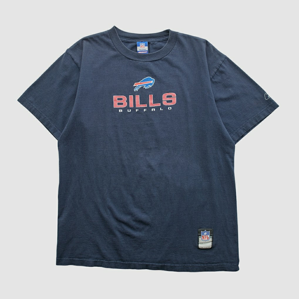 Buffalo Bills Reebok 2000s T-shirt - Navy Vintage for sale
