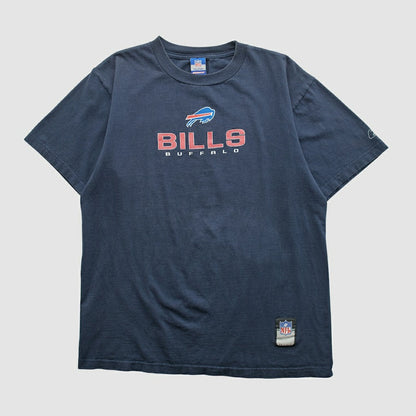 Buffalo Bills Reebok 2000s T-shirt - Navy Vintage for sale