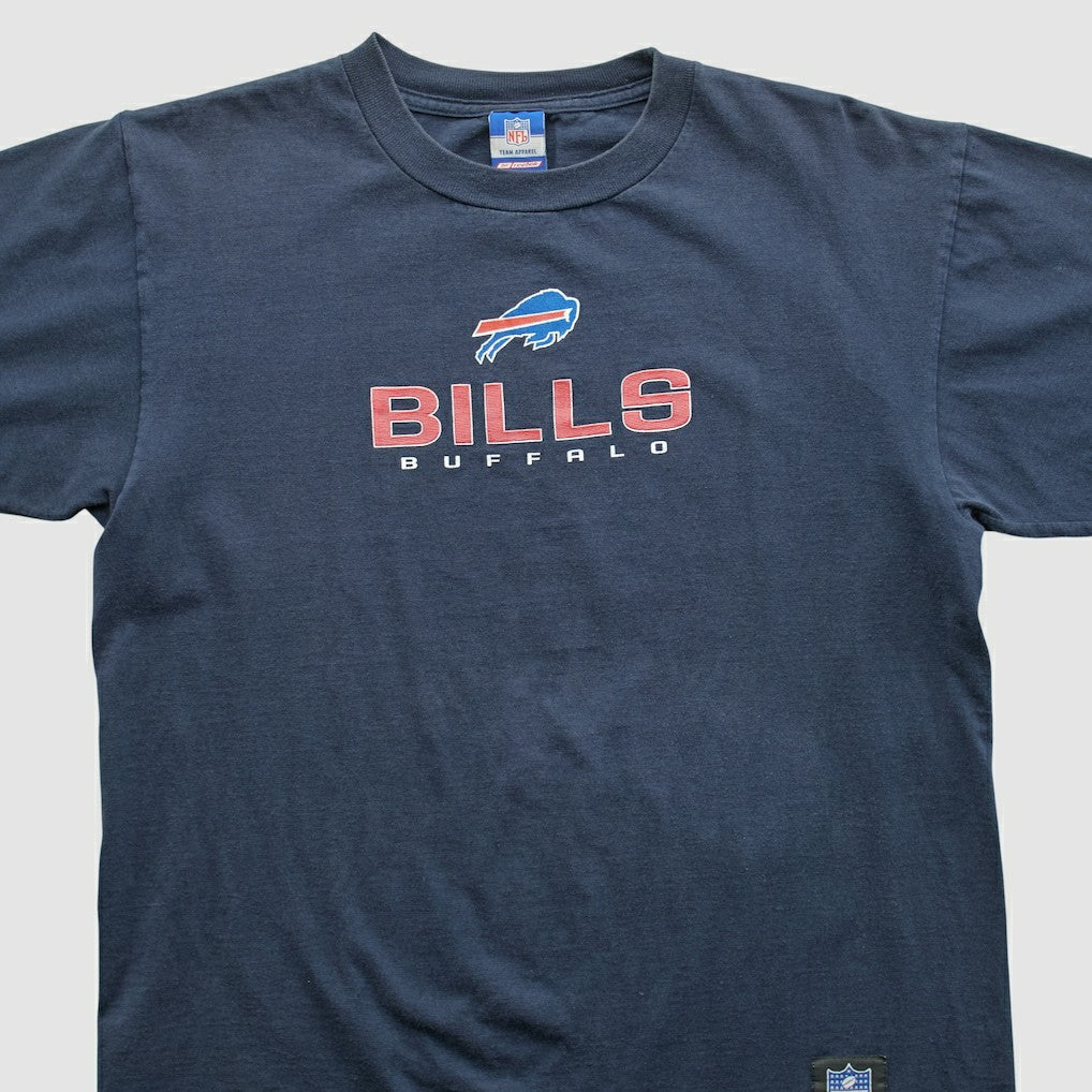 Buffalo Bills Reebok 2000s T-shirt - Navy Vintage for sale