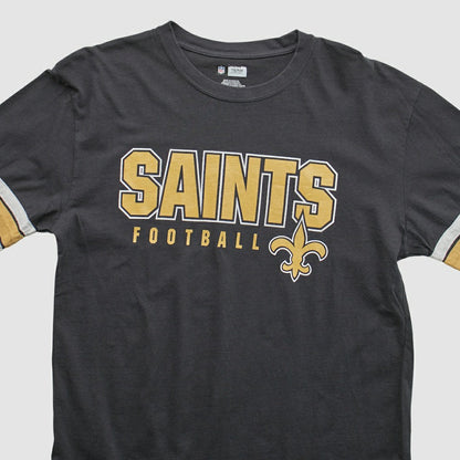 New Orleans Saints NFL 2010s Long Sleeve T-shirt - Black Vintage sale