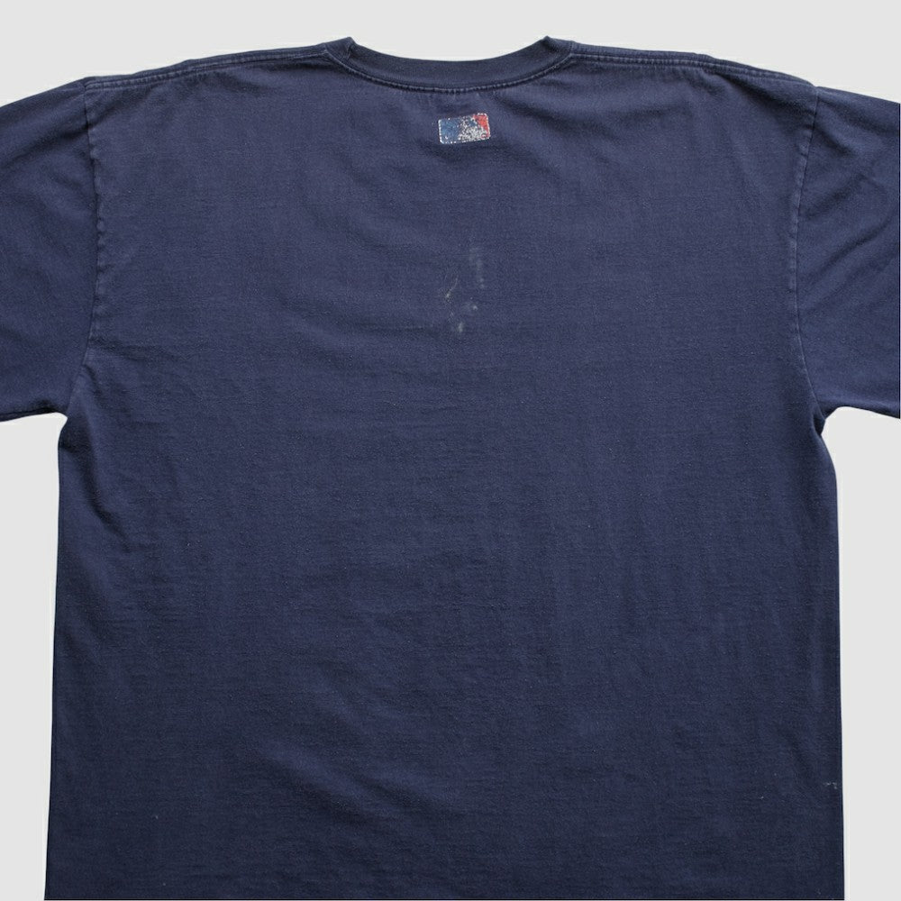 Boston Red Sox Majestic 2000s T-shirt - Navy Vintage