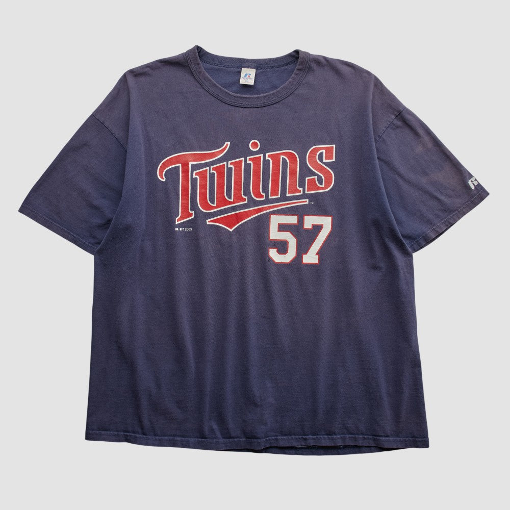 Minnesota Twins Russell 2003 T-shirt - Navy Vintage