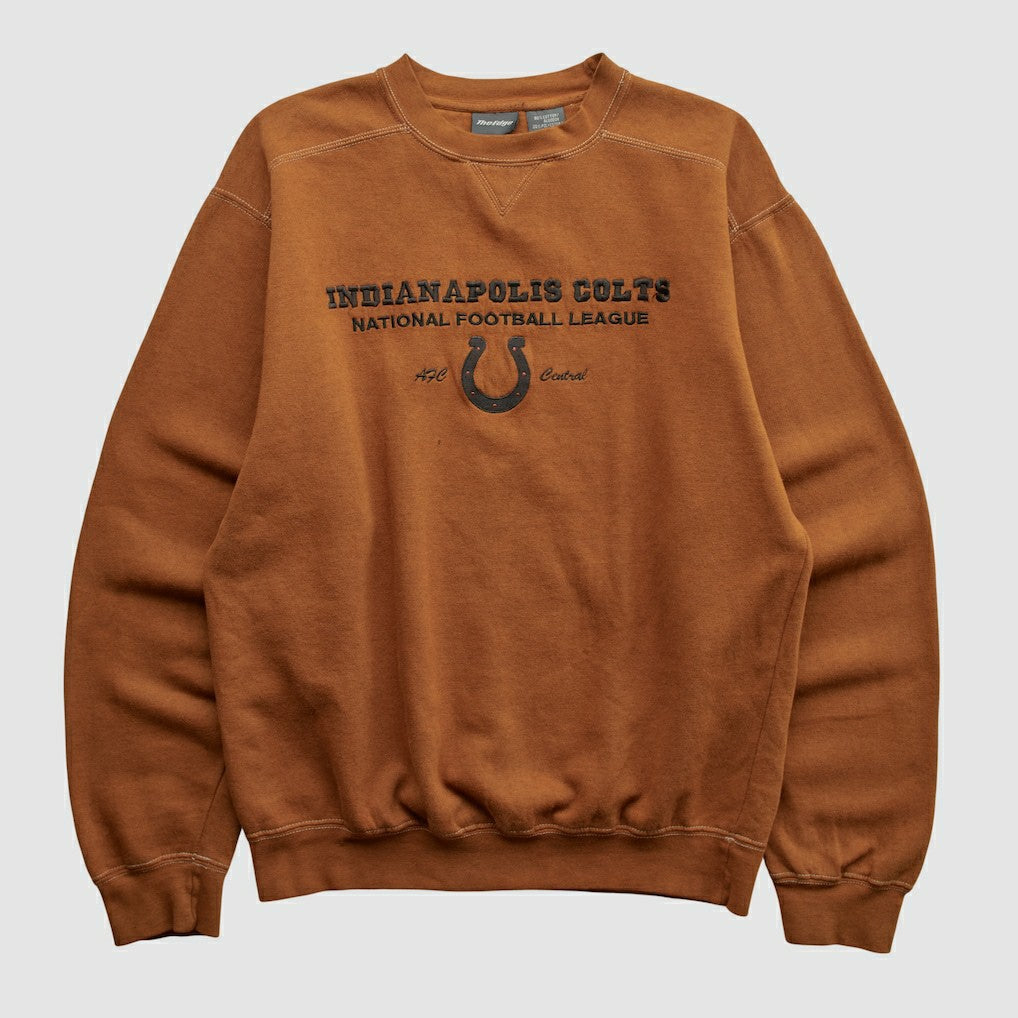 Indianapolis Colts The Edge 2000s Pullover Sweatshirt - Clay Vintage for sale