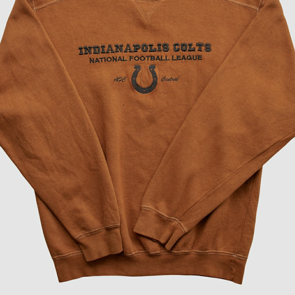Indianapolis Colts The Edge 2000s Pullover Sweatshirt - Clay Vintage for sale