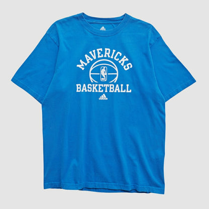 Dallas Mavericks 2010s T-shirt sale - Blue Vintage | Adidas sale