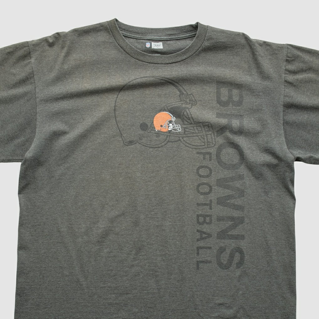 Cleveland Browns NFL 2010s T-shirt - Dark Heather Gray Vintage discount