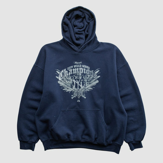 World Series Gildan 2009 Hooded Pullover Sweatshirt - Navy Vintage