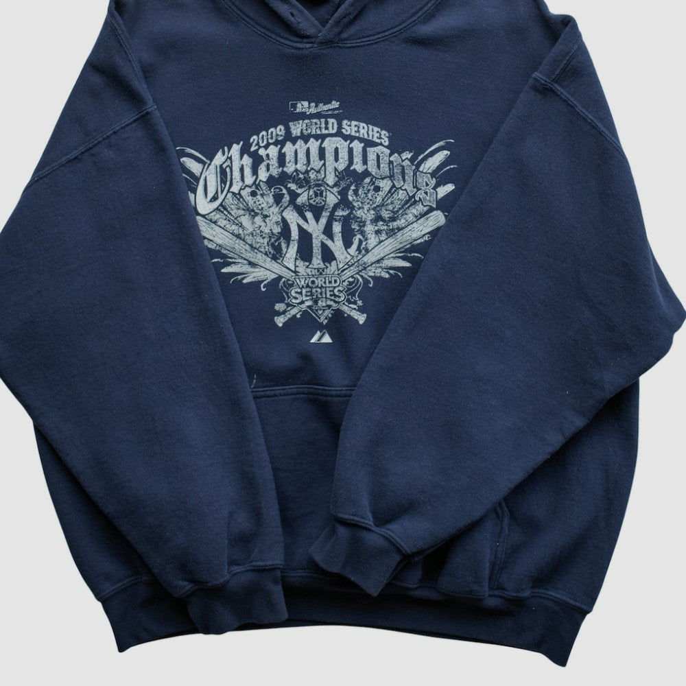 World Series Gildan 2009 Hooded Pullover Sweatshirt - Navy Vintage