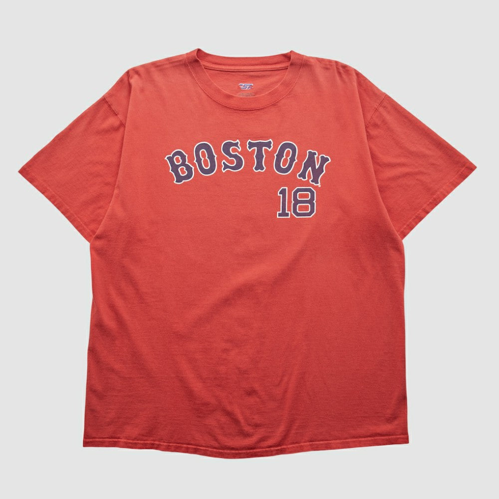 Boston Red Sox CSA 2000s T-shirt - Red Vintage