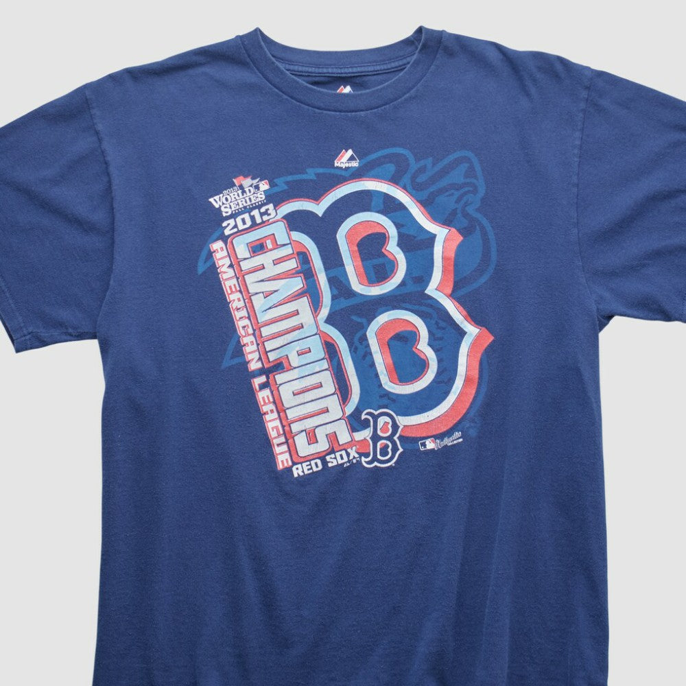 Boston Red Sox Majestic 2013 T-shirt - Navy Vintage